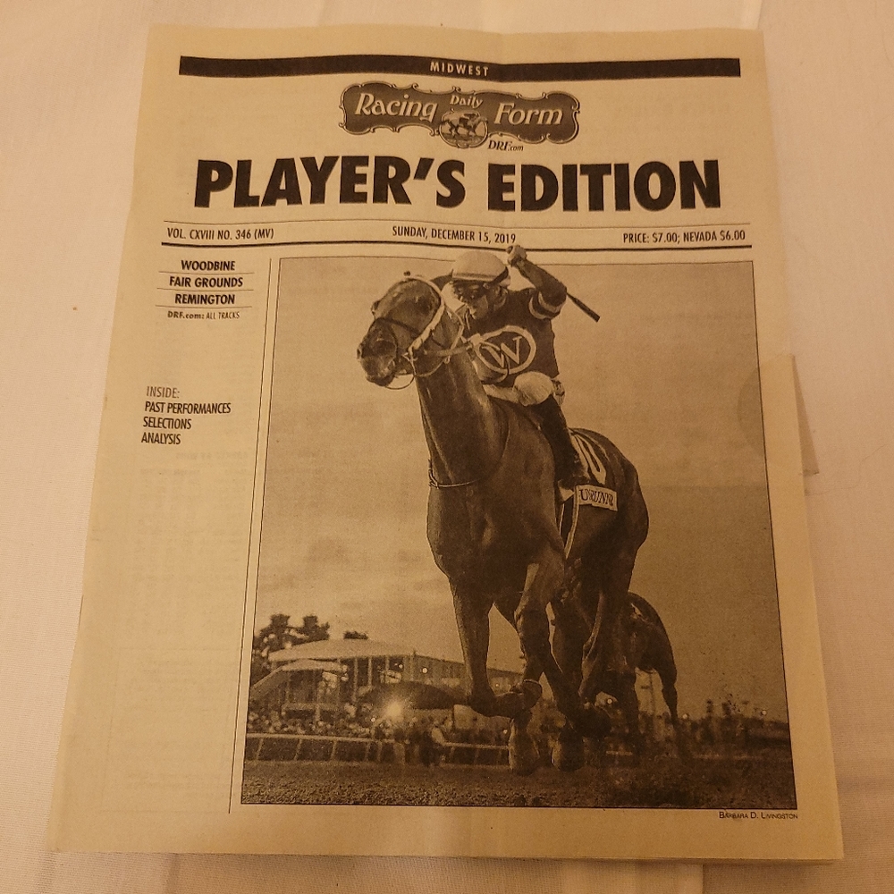 Midwest  Daily  Racing  Form